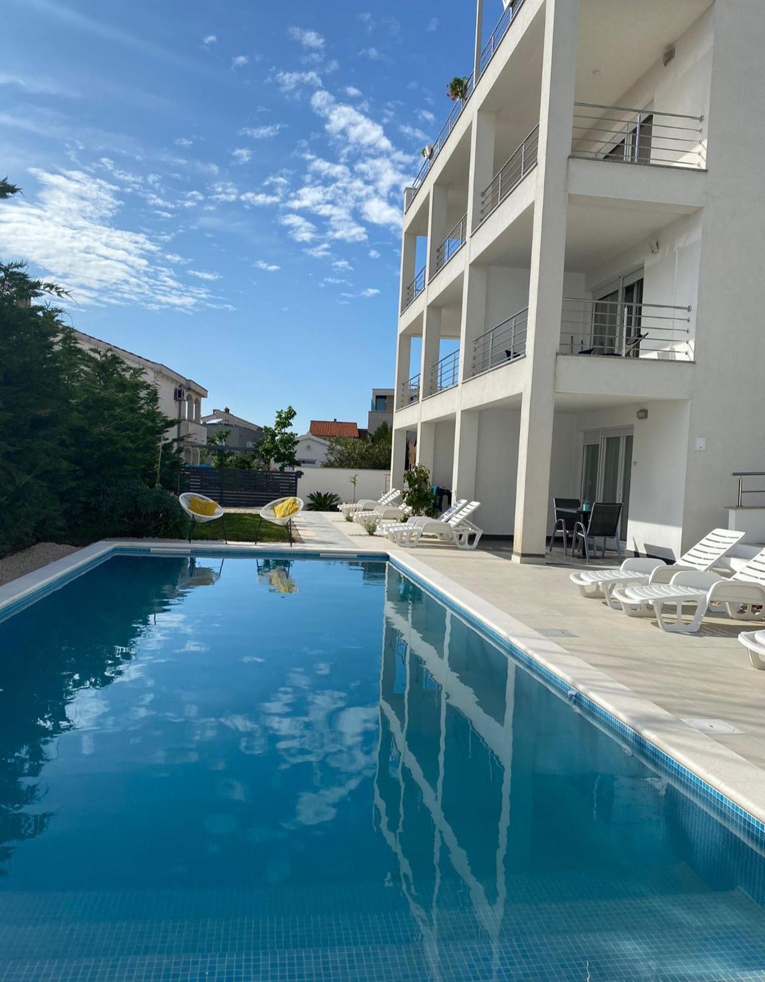 Apartment Deluxe Villa Carlotta Zadar Dış mekan fotoğraf
