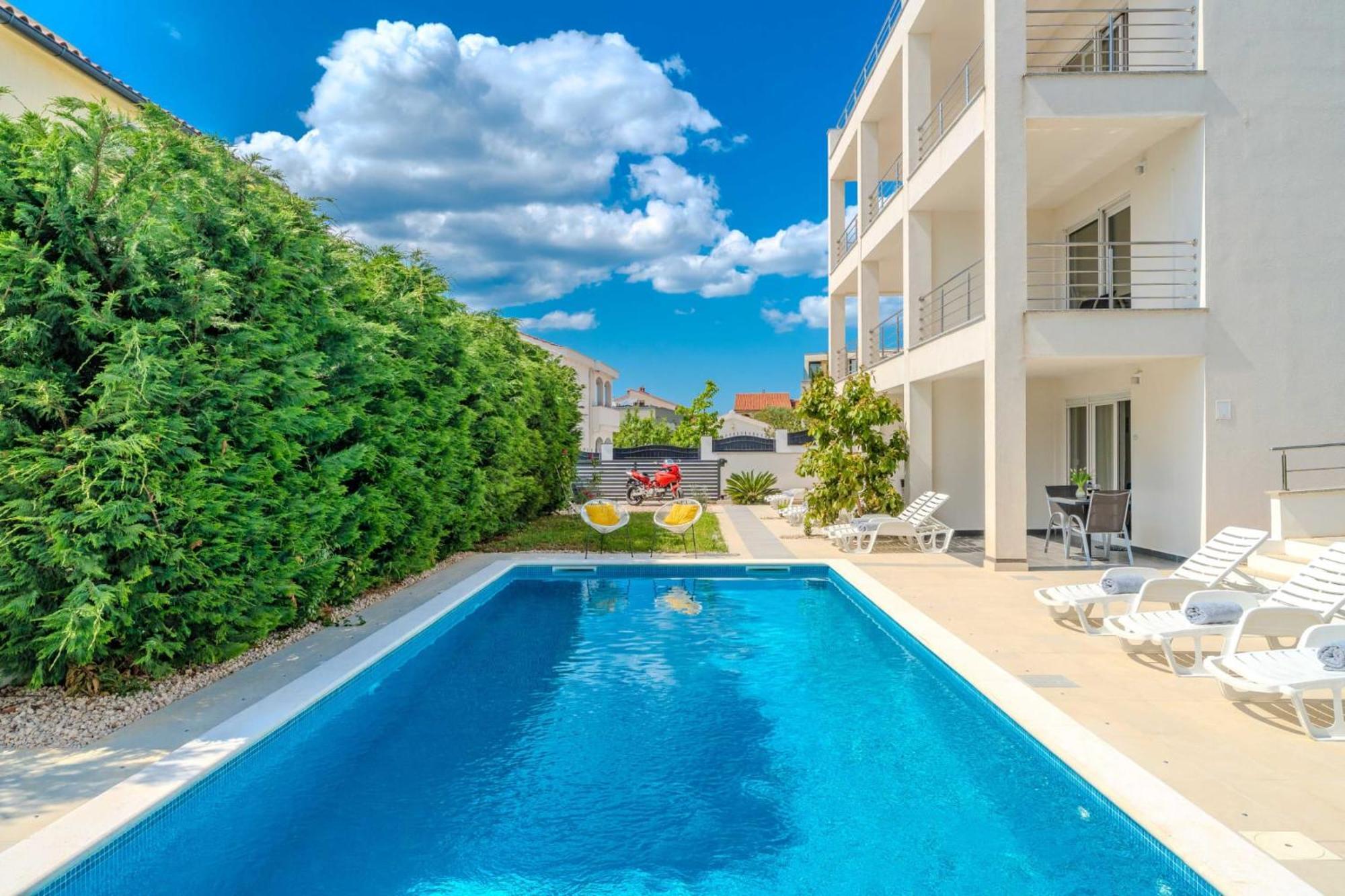 Apartment Deluxe Villa Carlotta Zadar Dış mekan fotoğraf