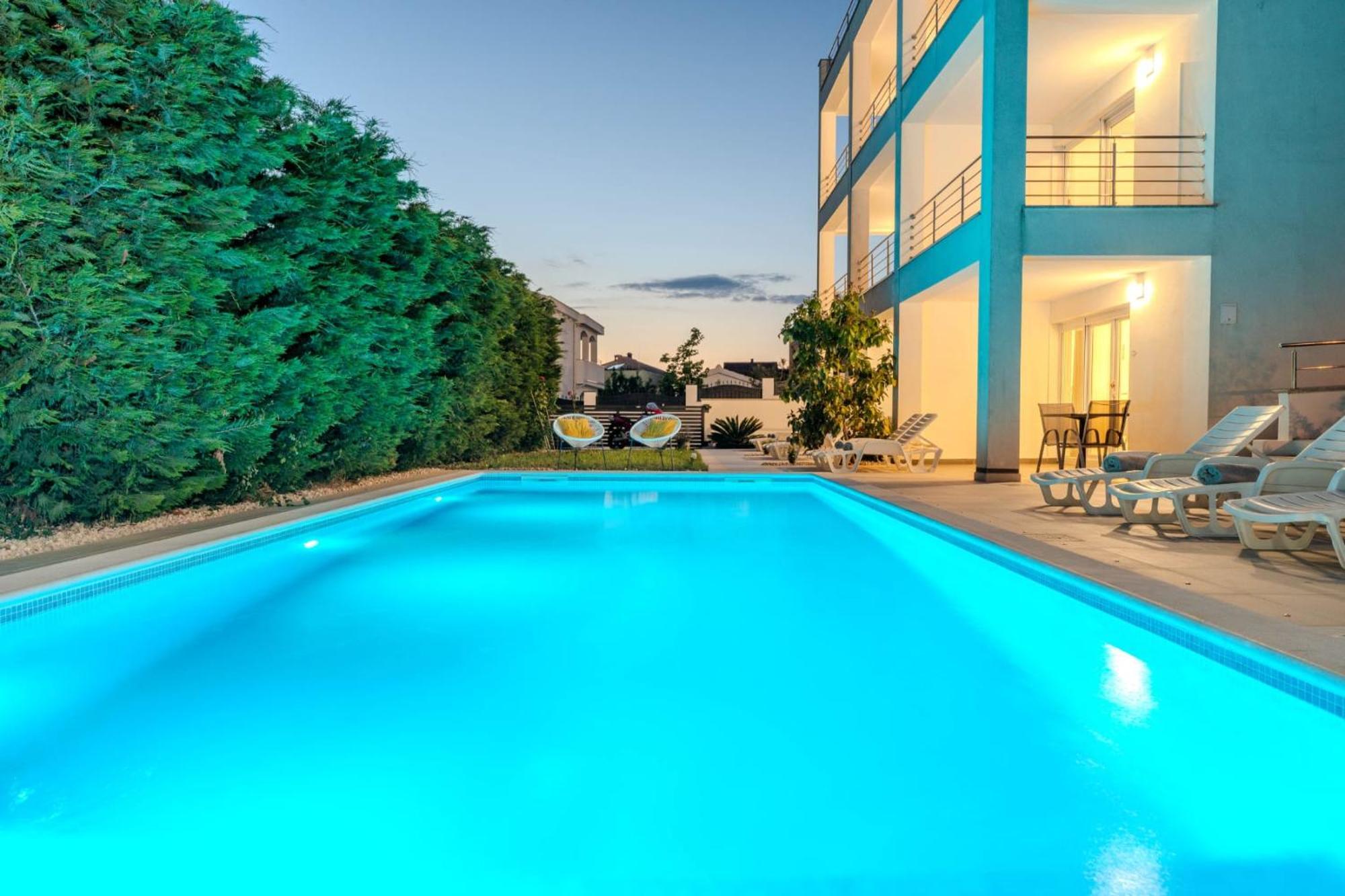 Apartment Deluxe Villa Carlotta Zadar Dış mekan fotoğraf
