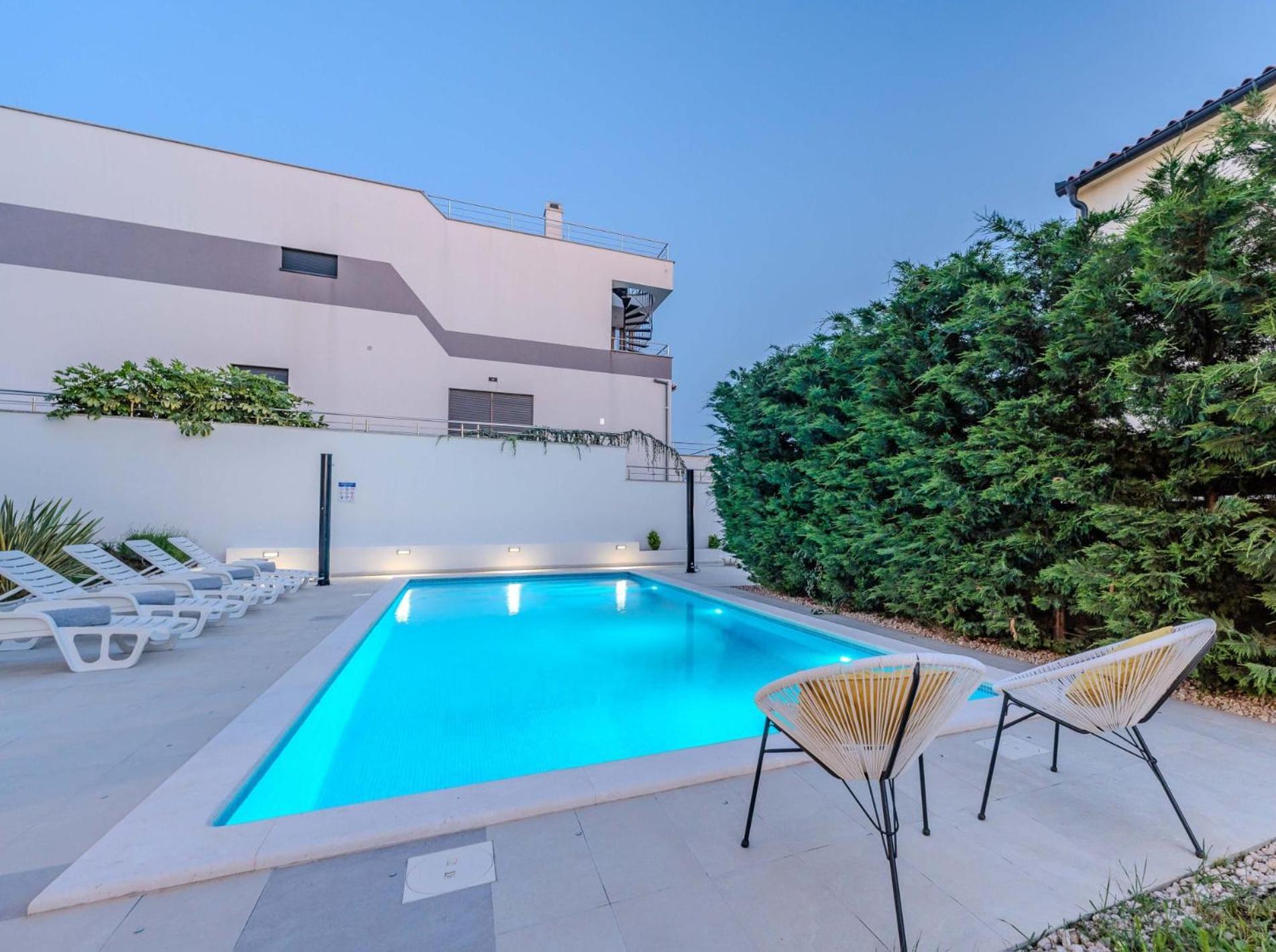 Apartment Deluxe Villa Carlotta Zadar Dış mekan fotoğraf